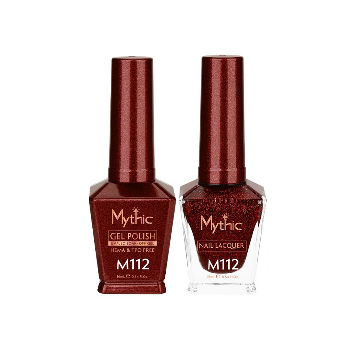 Mythic Duo: Gel + Lacquer 0.5 oz  - #112