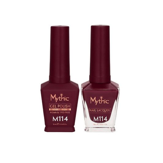 Mythic Duo: Gel + Lacquer 0.5 oz  - #114