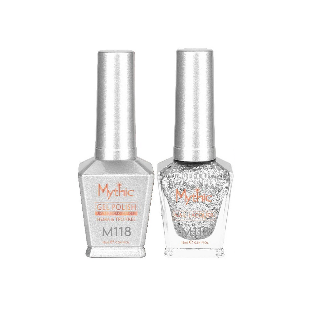 Mythic Duo: Gel + Lacquer 0.5 oz  - #118