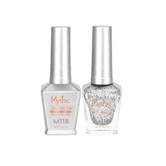 Mythic Duo: Gel + Lacquer 0.5 oz  - #118