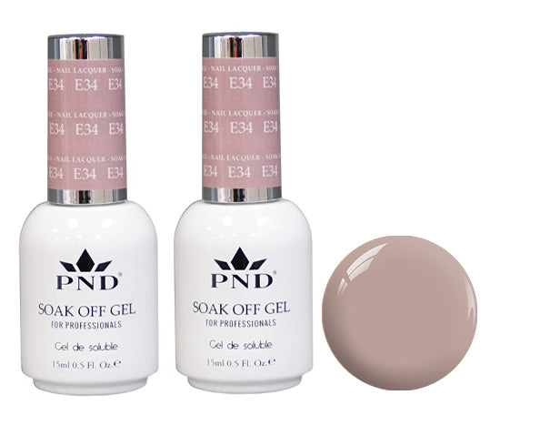 PND Duo: Gel+Gel - #E34