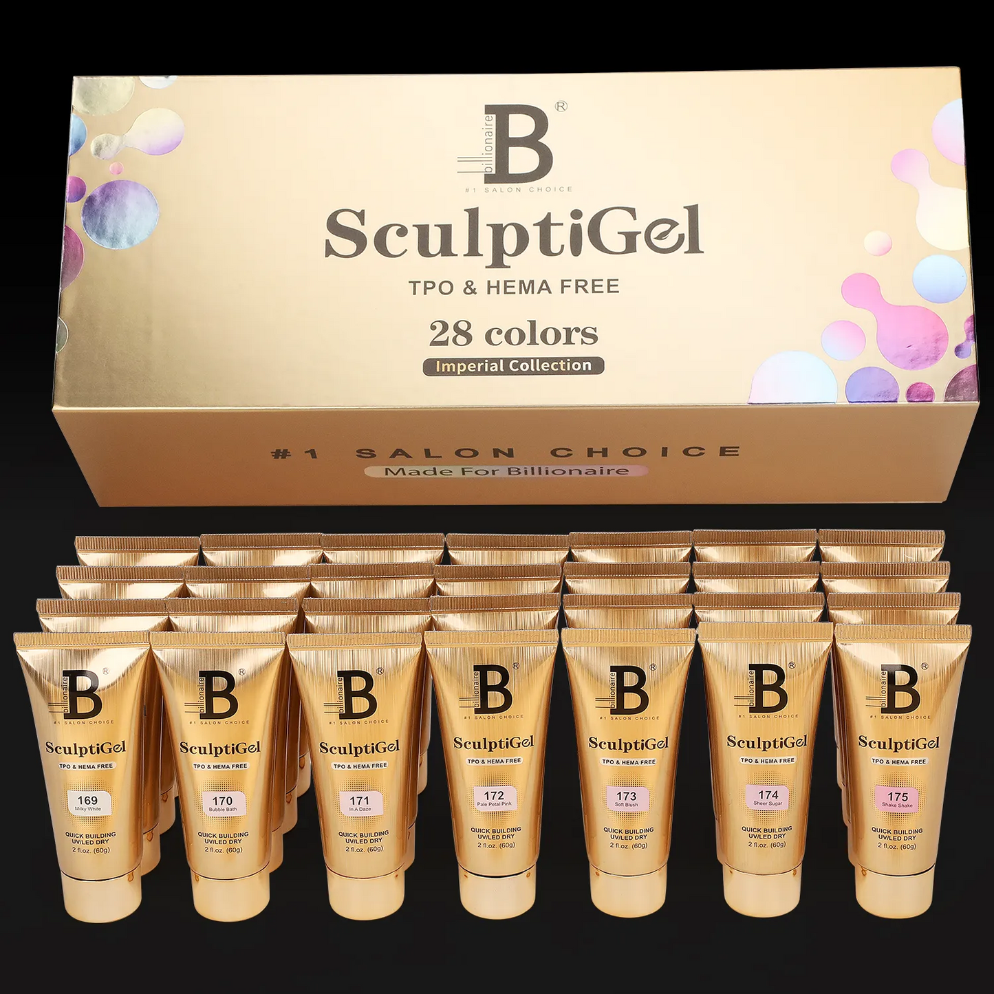 Billionaire Sculptigel SET 28 Colors