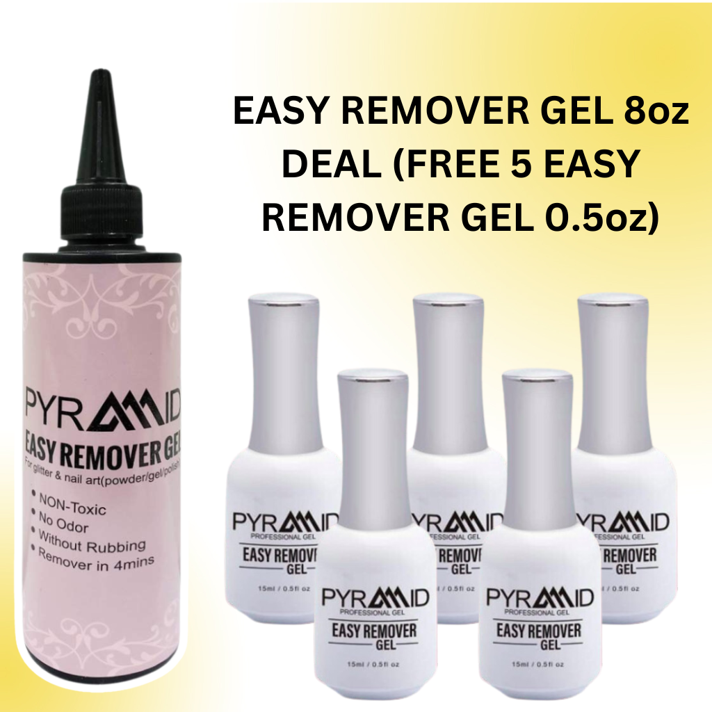 EASY REMOVER GEL 8oz DEAL (FREE 5 EASY REMOVER GEL 0.5oz)