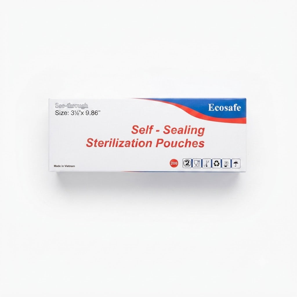 EcoSafe Self - Sealing Sterilization Pouches 200pcs