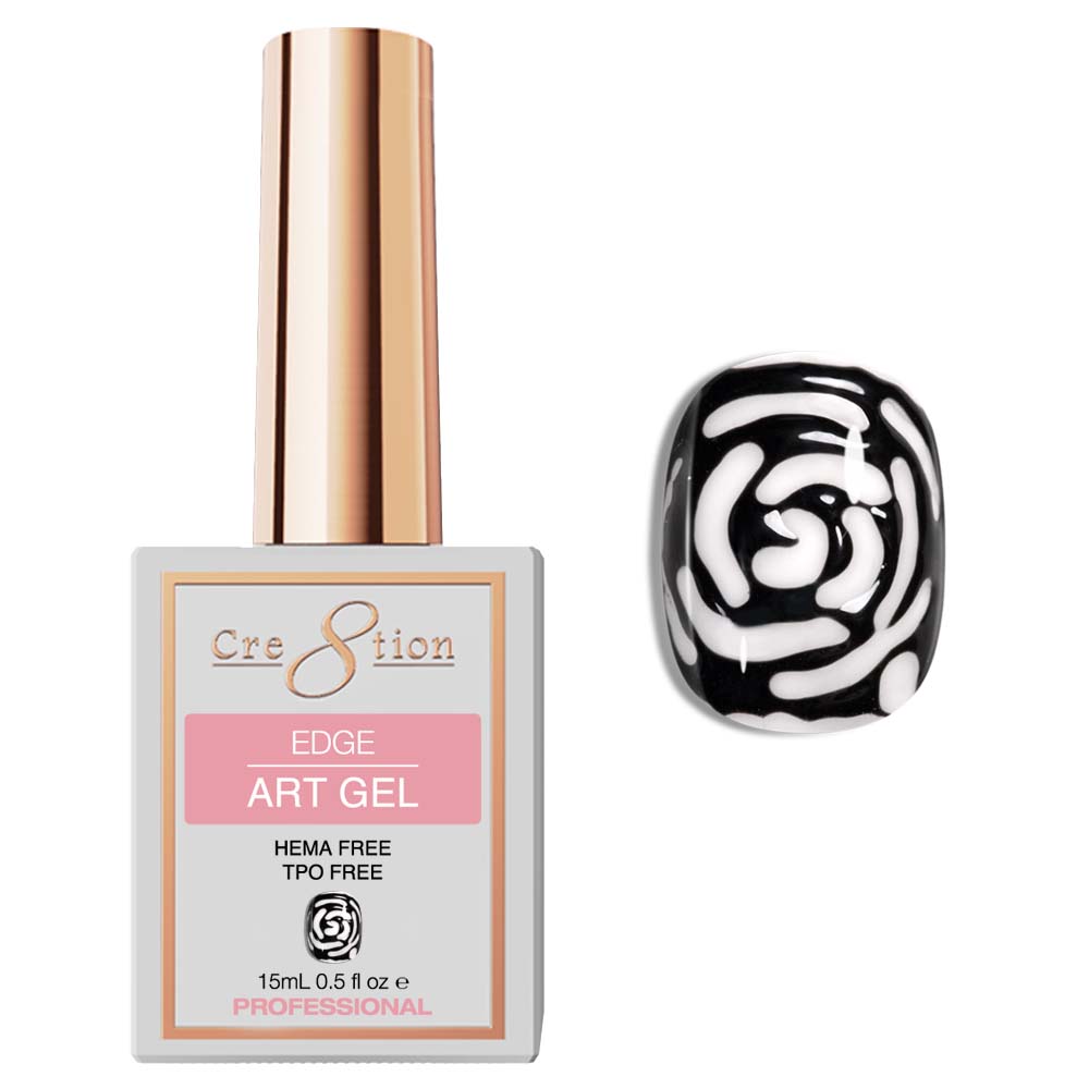 Cre8tion The Edge Art Gel Black 0.5oz