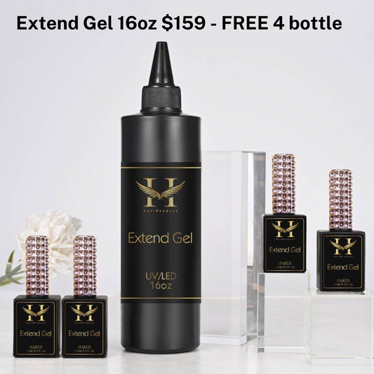 Extend Gel Refill 16oz + 4 Free 15ml Bottle