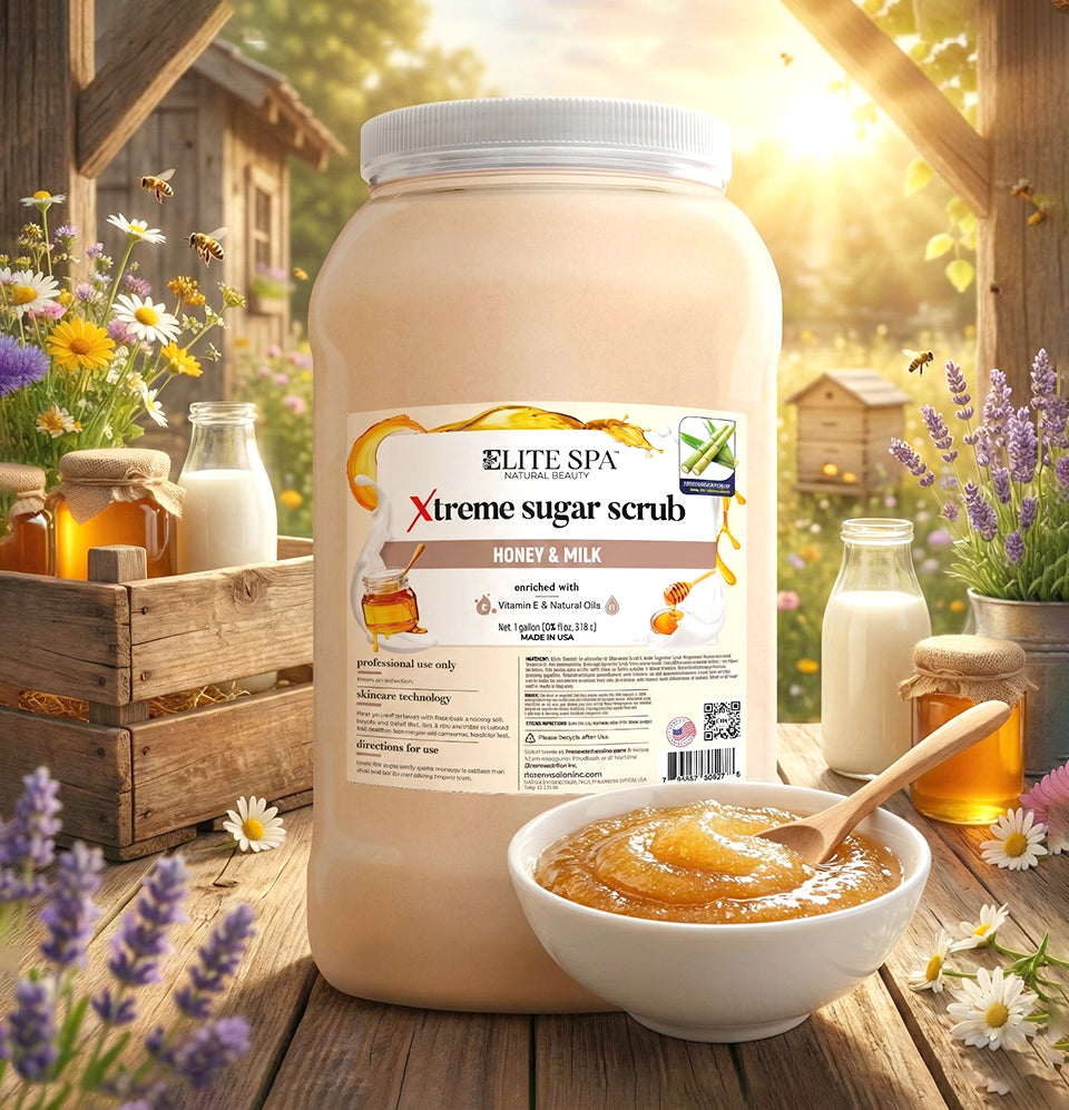 Gallon Xtreme Sugar Scrub - Honey & Milk