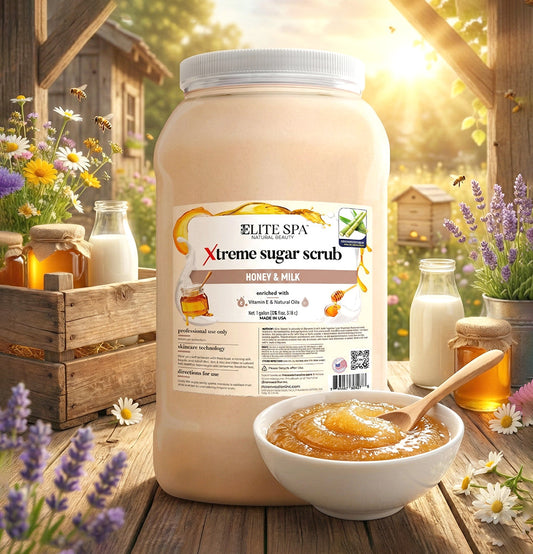 Gallon Xtreme Sugar Scrub - Honey & Milk
