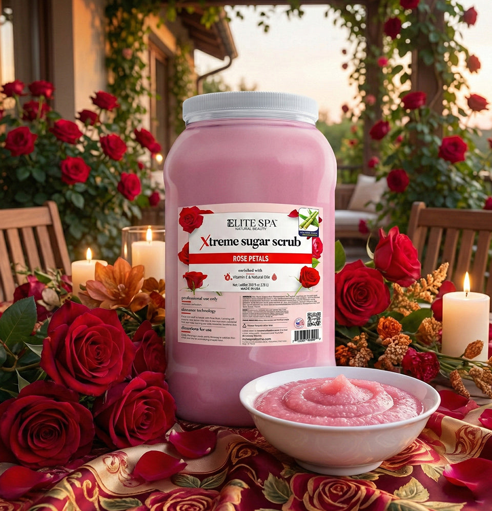 Gallon Xtreme Sugar Scrub - Rose Garden