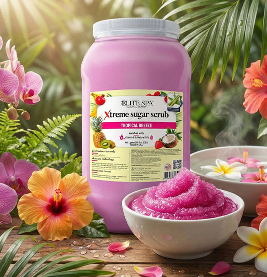 Gallon Xtreme Sugar Scrub - Tropical Breeze