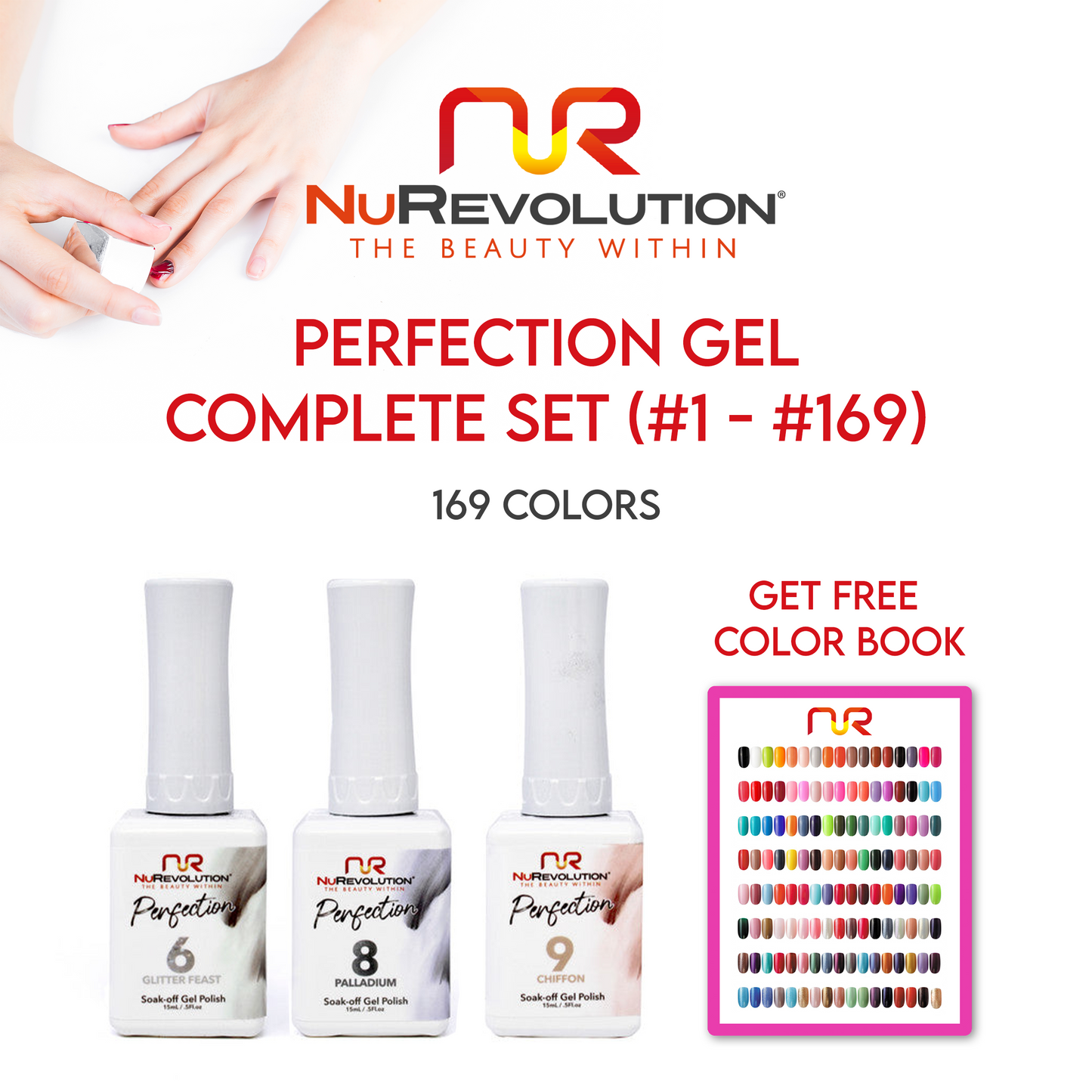 NR PERFECTION GEL 169 Colors Collection