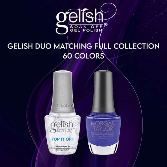 Gelish Duo Matching Color 0.5oz - Full set 60 Colors w/ 1 set Color Book