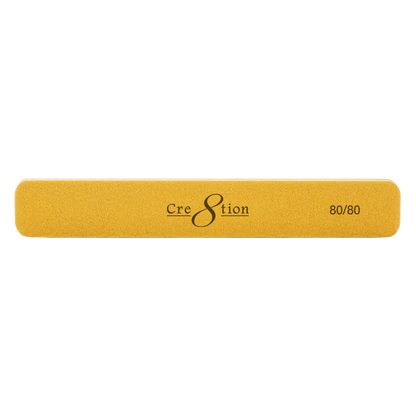 Cre8tion Nail File JUMBO Gold 80/80