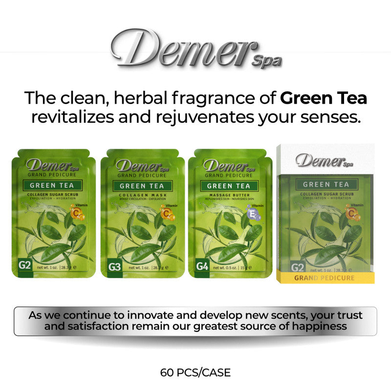 Demer Deluxe Pedi 4in1 - Green Tea