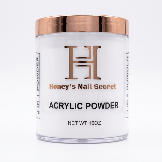 Honey Acrylic Powder Super White 16oz