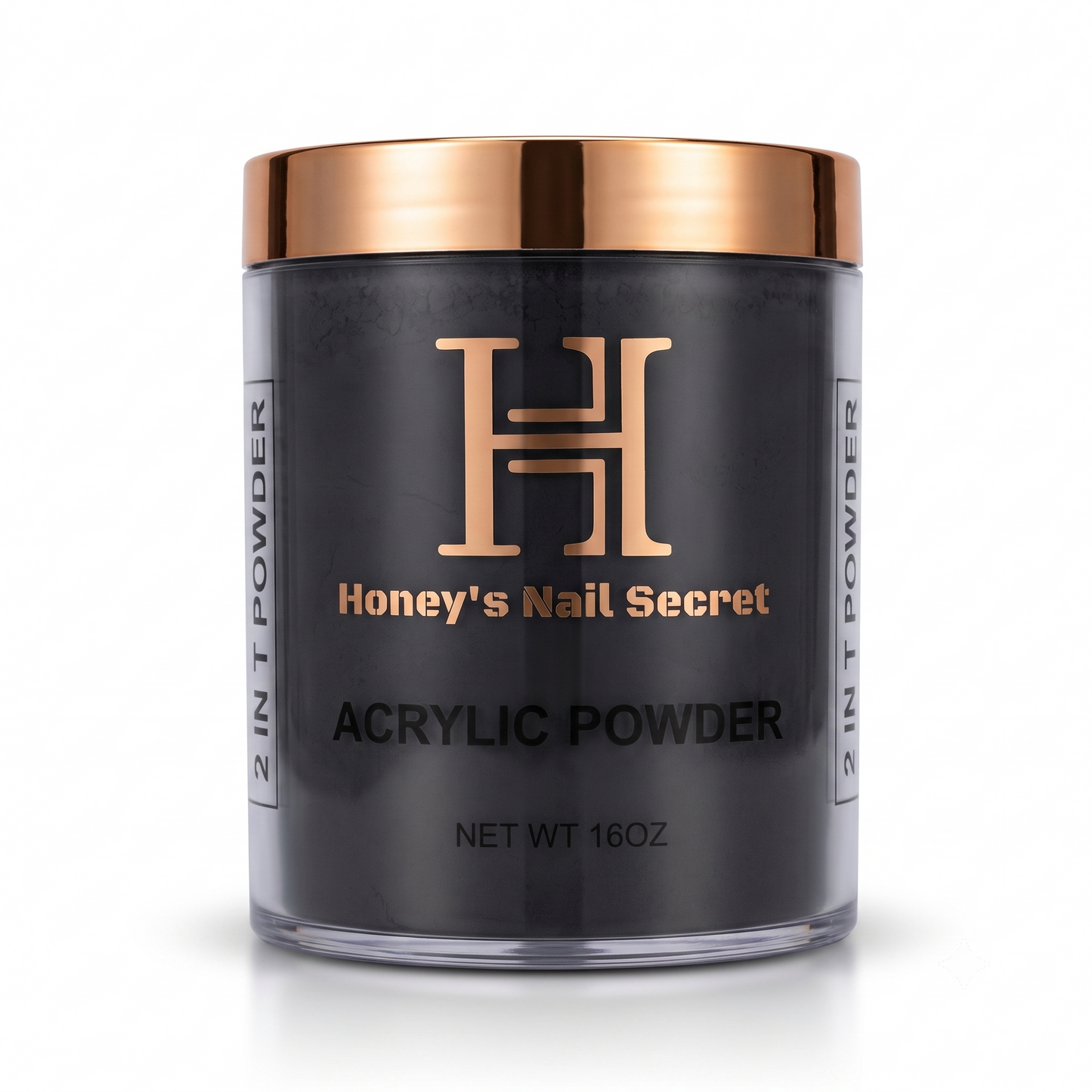 Honey Acrylic Powder Super Black 16oz