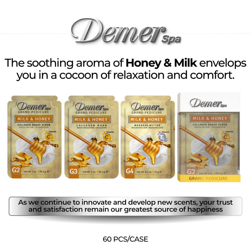 Demer Deluxe Pedi 4in1 - Milk and Honey