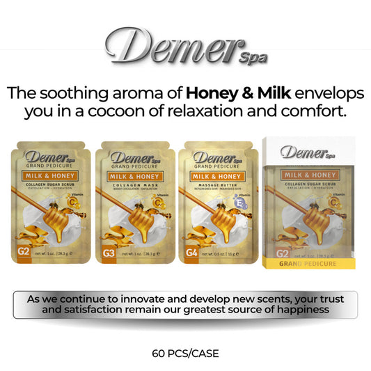 Demer Deluxe Pedi 4in1 - Milk and Honey