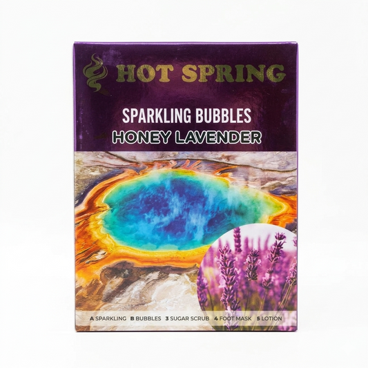 Hot Spring Sparkling Bubbles 5in1 - Honey Lavender