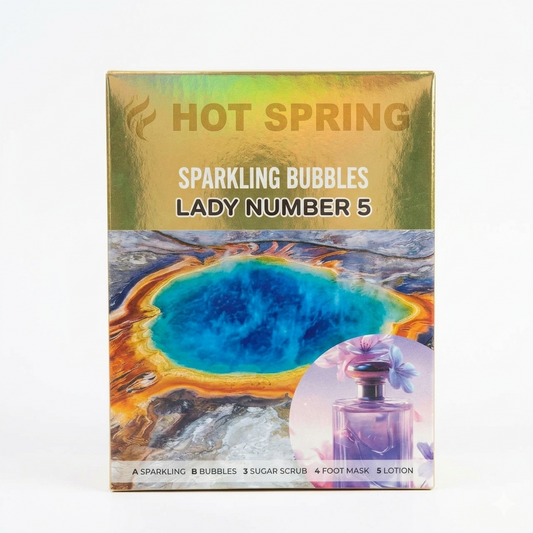 Hot Spring Sparkling Bubbles 5in1 - Lady Number 5