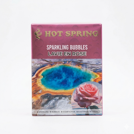 Hot Spring Sparkling Bubbles 5in1 - Lavie En Rose