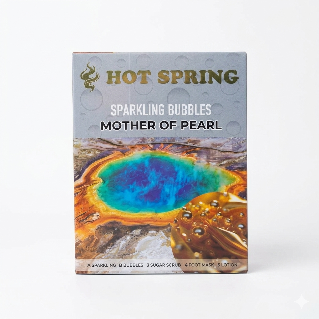 Hot Spring Sparkling Bubbles 5in1 - Mother of Pearl