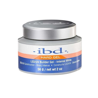 IBD Hard Gel LED/UV Builder Gel - WHITE 0.5oz