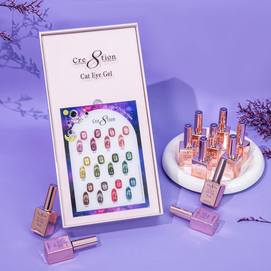 Cre8tion Cat Eye Back To The Moon Kit - 12 Colors