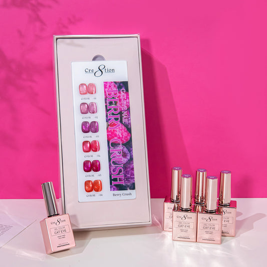 Cre8tion Cat Eye Berry Crush Kit - 6 Colors