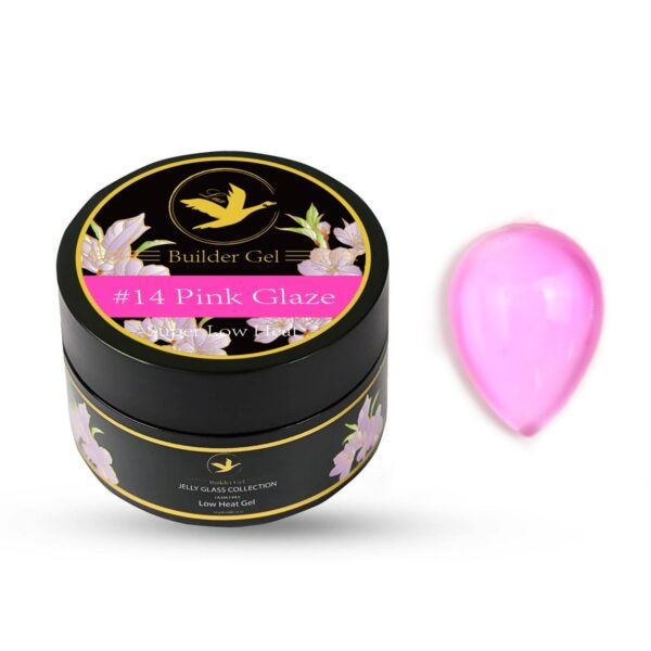 Jelly Glass Builder Gel – #14 Pink Glaze
