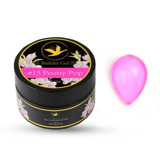 Jelly Glass Builder Gel – #15 Peony Pop