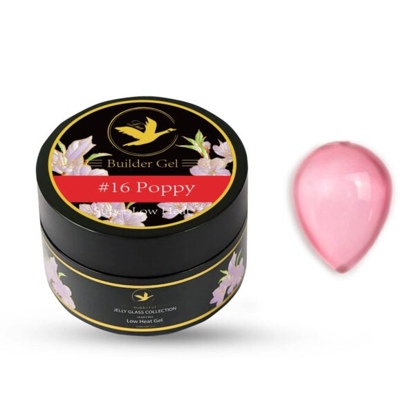 Jelly Glass Builder Gel – #16 Poppy