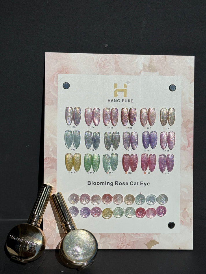 Blooming Rose Cat Eye – 18 colors (103 - 120)