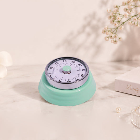 Cre8tion Mint Retro Mechanical Timer