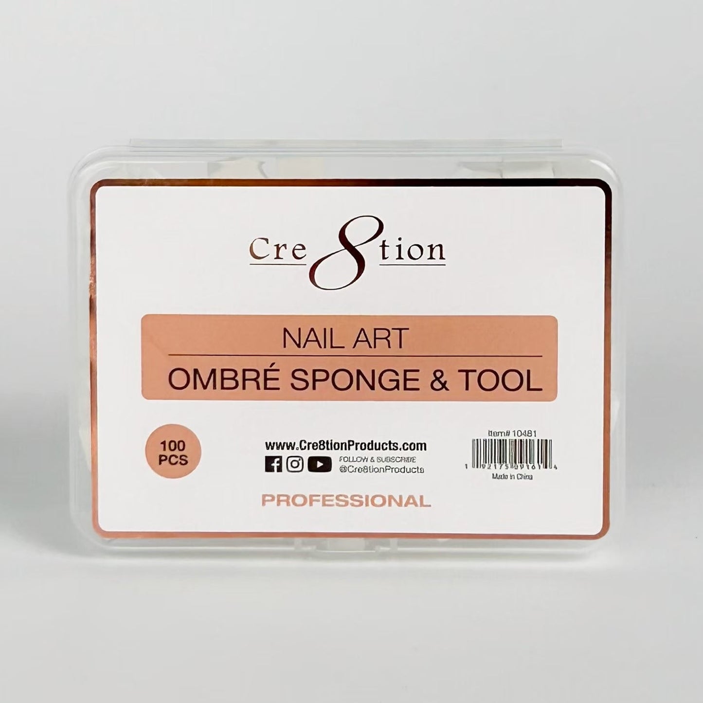 Cre8tion Ombre Sponge & Tool 100pcs/box