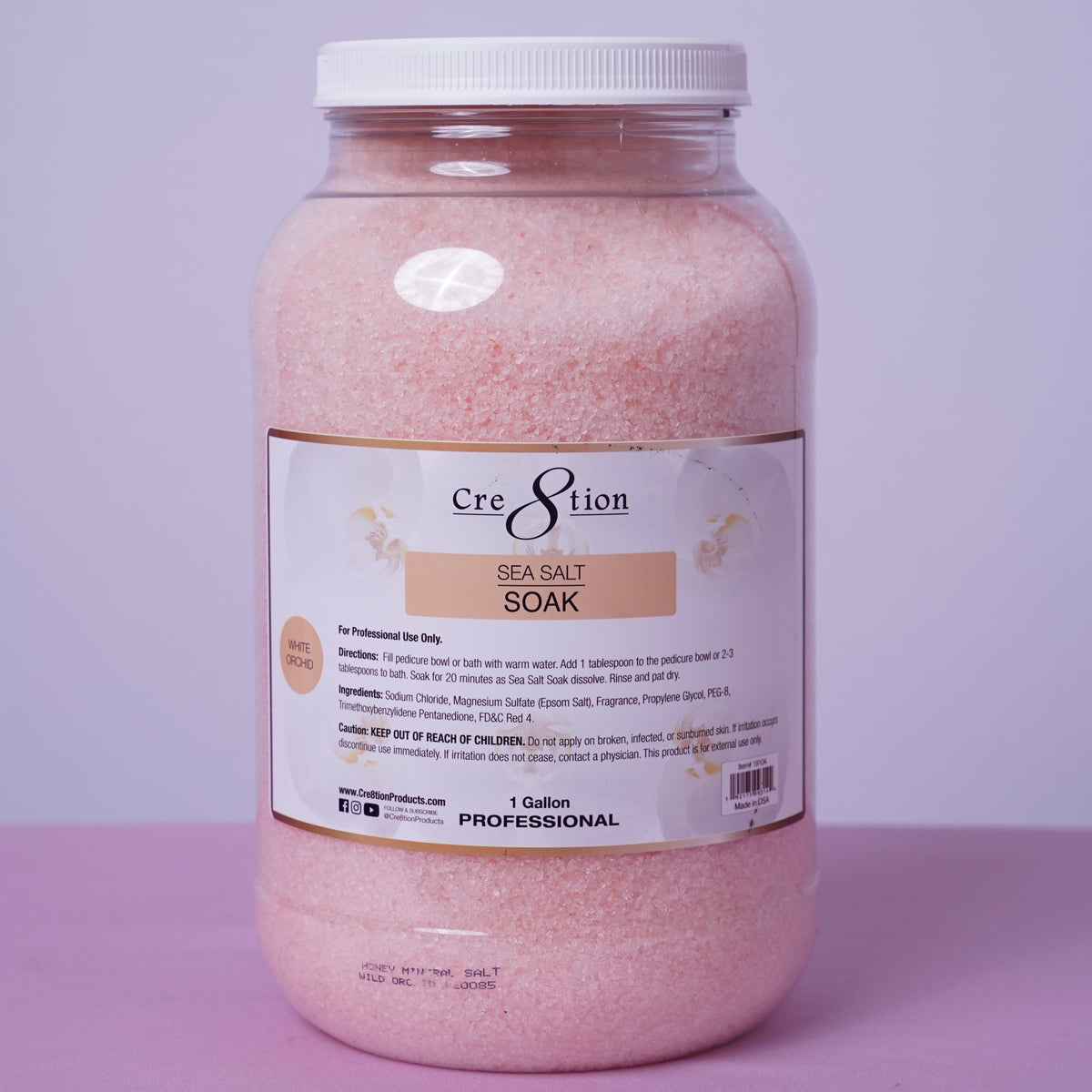 Cre8tion Sea Salt Soak 1gl