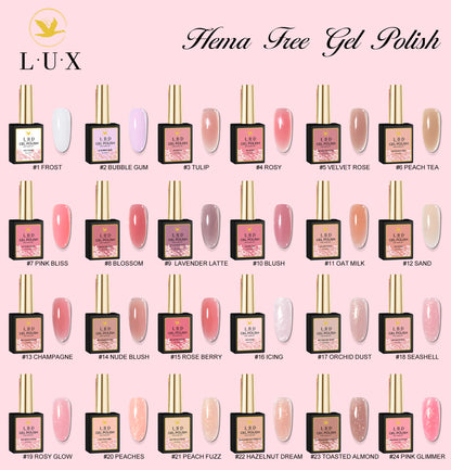LBD JELLY Gel Polish 24 Colors