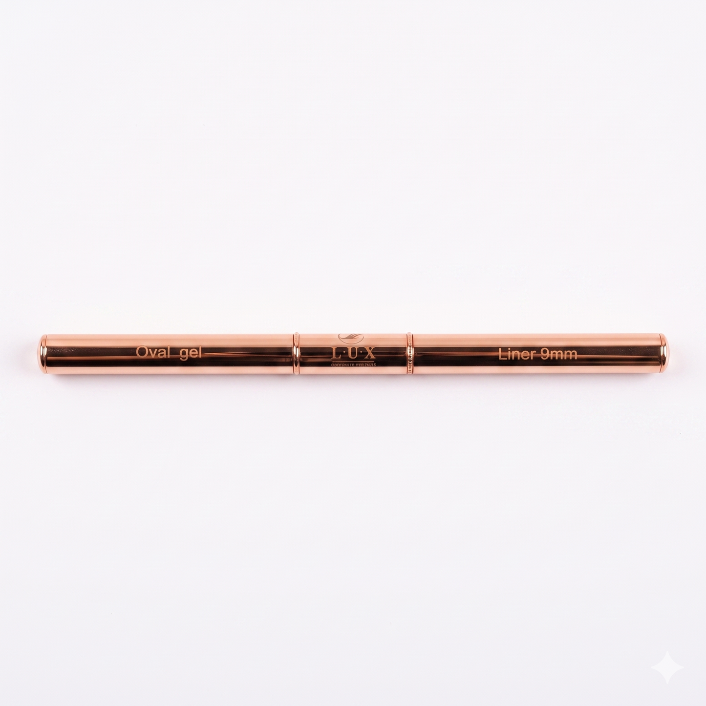 LUX Oval Gel & Liner 9mm Nail Brush