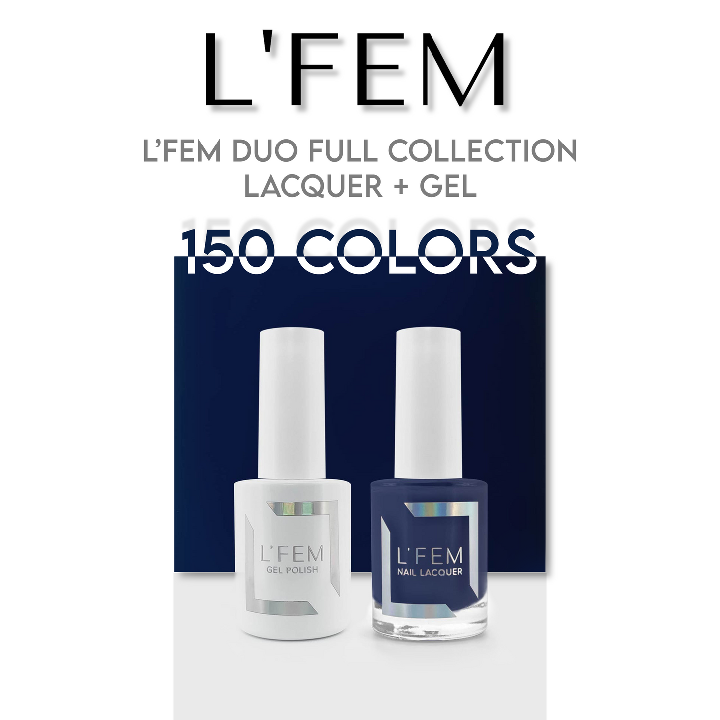 L'Fem Duo Collection  (150 colors ) Free 1 color chart