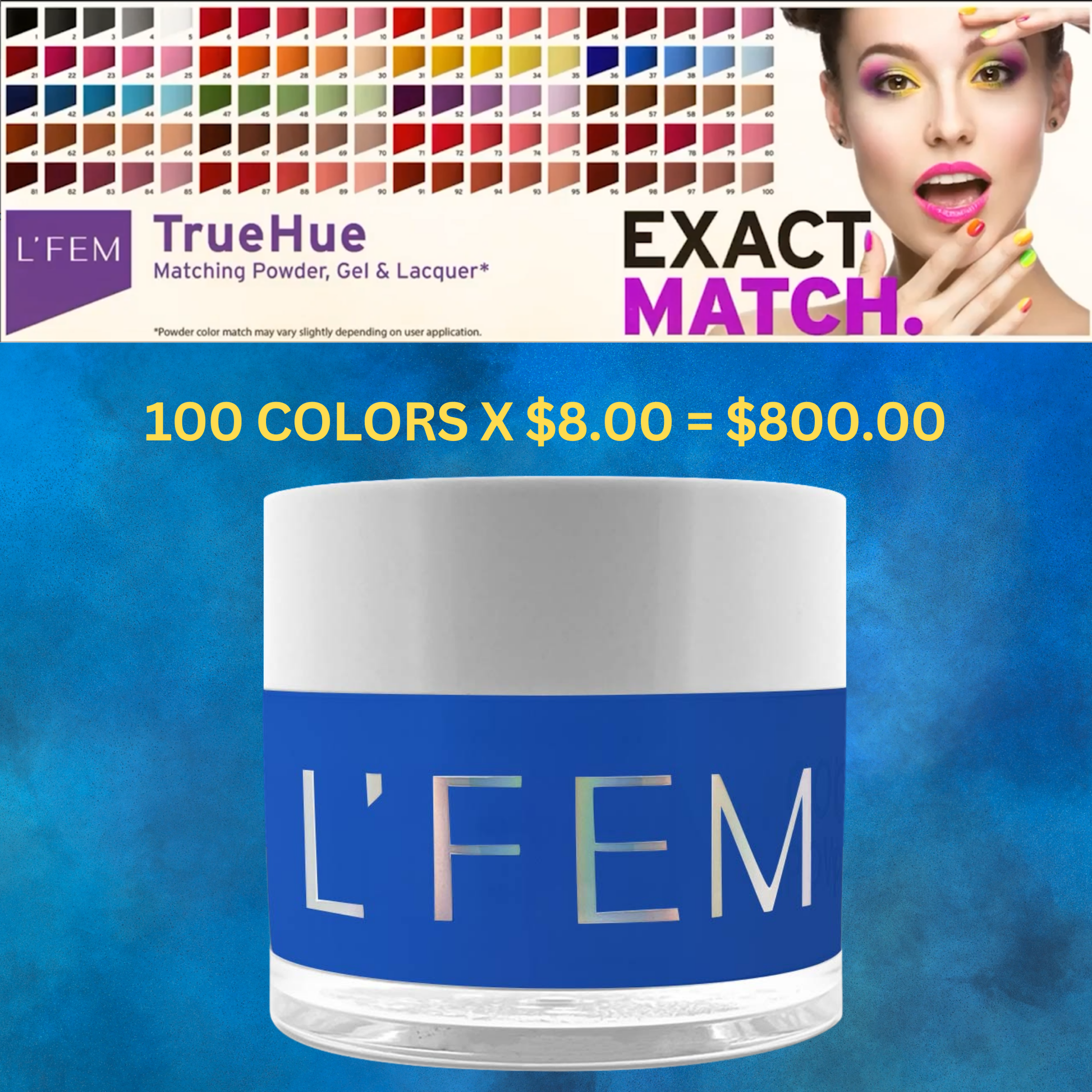 Buy Lfem Powder Collection: Powder (Dip+Acrylic) 2oz.