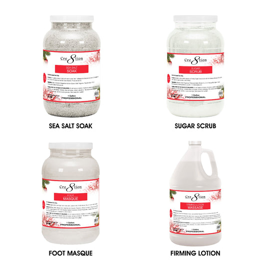 Cre8tion Spa 4 Steps 1gl - Holiday Scent - Crushed Candy