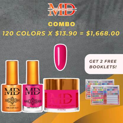 Buy MD COMBO  Collection: Combo Trio - Duo (Lacquer+Gel), Powder (Dip+Acylic).