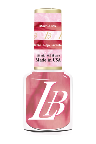 LB MARBLE INK - #MI03 ROJO LAVENTE .6 OZ