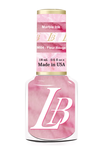 LB MARBLE INK - #MI04 FLEUR ROUGE .6 OZ