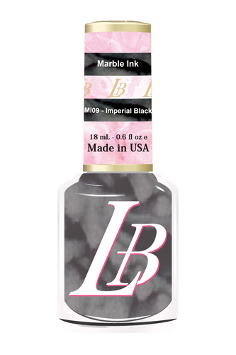 LB MARBLE INK - #MI09 IMPERIAL BLACK .6 OZ