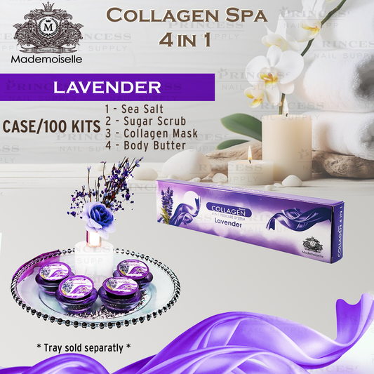 Mademoiselle Collagen Spa 4in1 Lavender Case/85 Kits (Net1.45/kit)