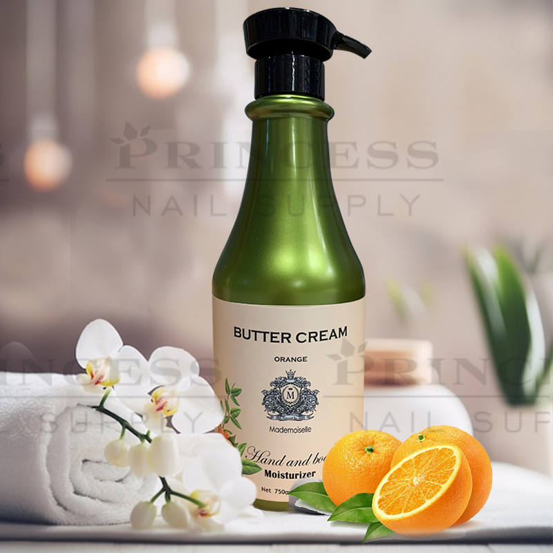 Mademoiselle Hand & Body Butter Cream 25oz - 750ml - Orange