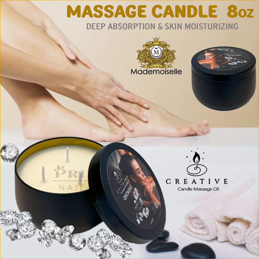 Mademoiselle Massage Candle 8oz Diamond