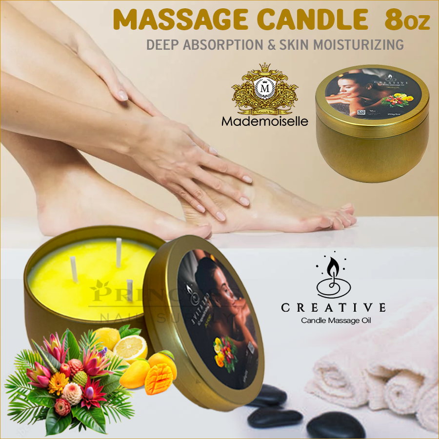 Mademoiselle Massage Candle 8oz Tropical