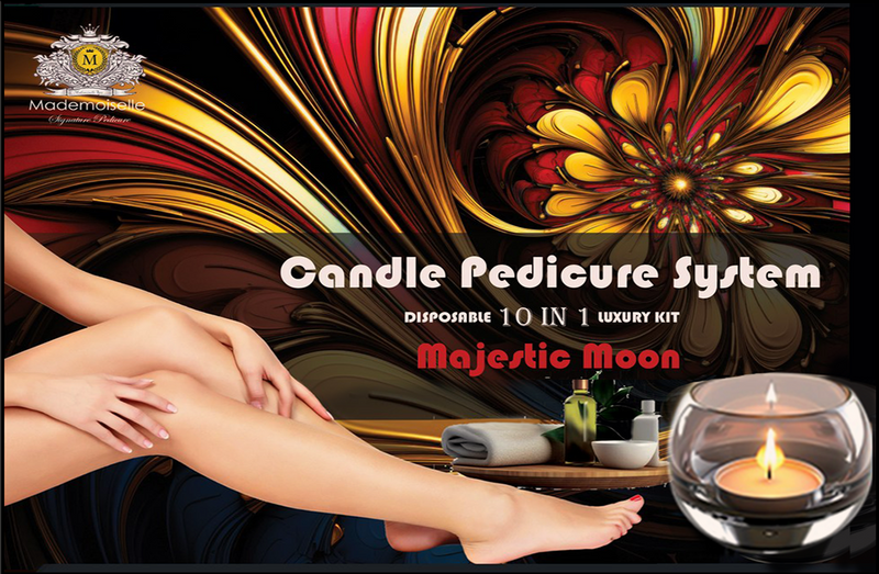 Mademoiselle 10in1 Candle Pedicure Spa Majestic Moon